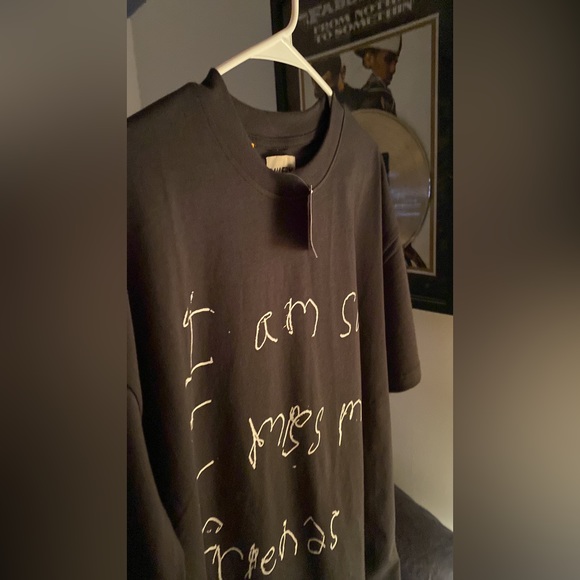 COPY - NWT RARE gallery dept. Boxy ANTIQUE BLACK handwritten “I m sad I miss my… - Picture 6 of 17